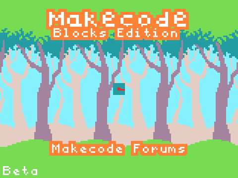 Welcode to Makecode Builder This is kind of like Minecraft But Ported into Arcade This is Right Now In Beta So More Updates Will Be Relesed And The Game is Continueing From AqeeAqee’s Minecraft-like Tilemap Editor.