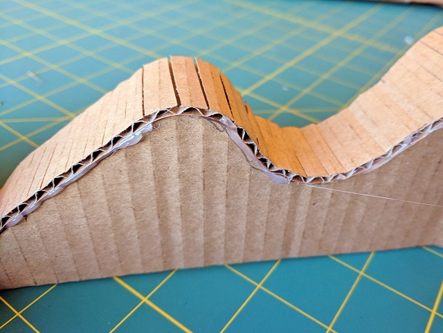 Multiple slices to make complex curves