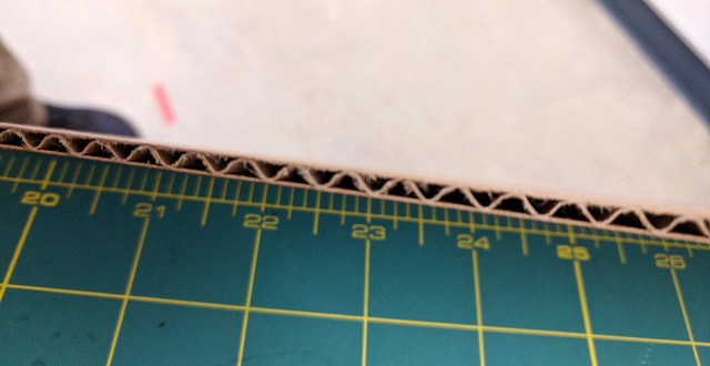 Cardboard layers