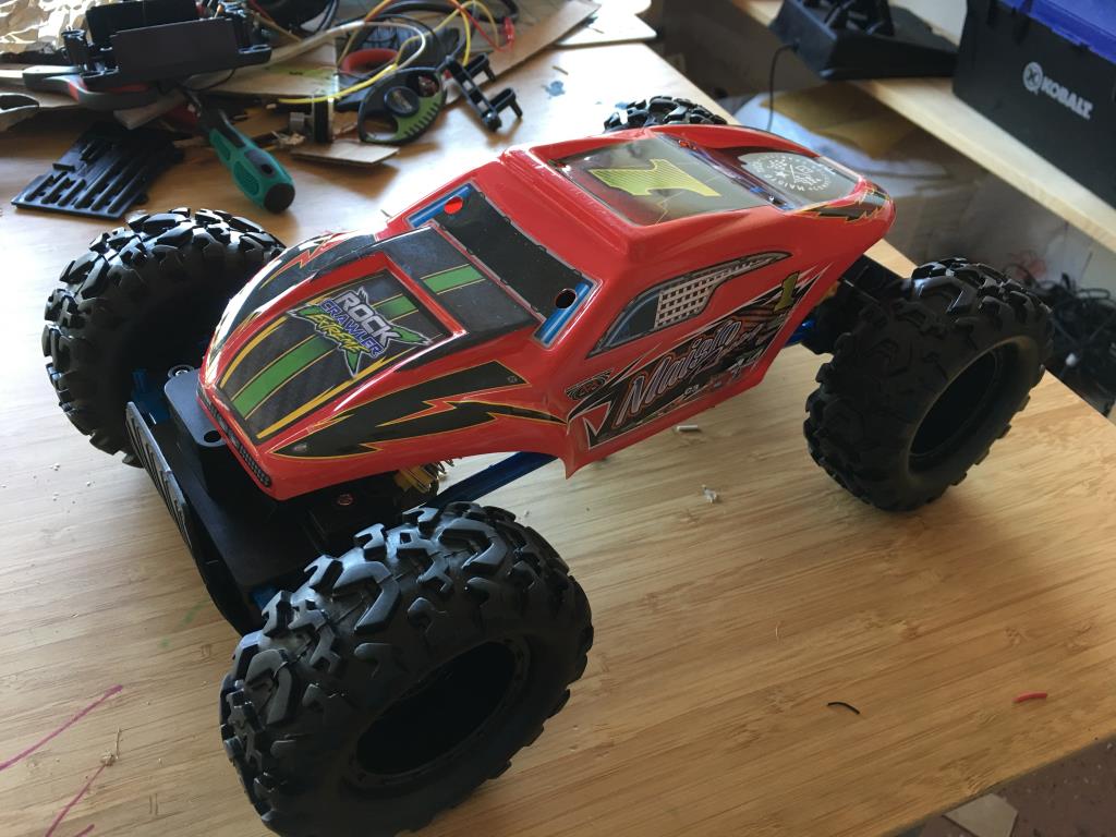 A toy RC car