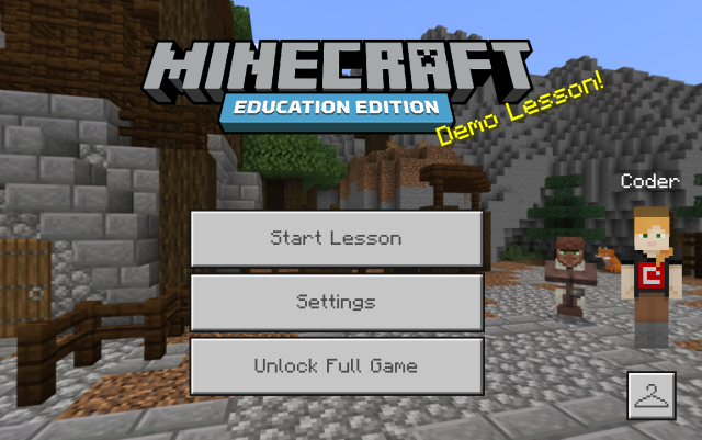 Minecraft Demo Lesson