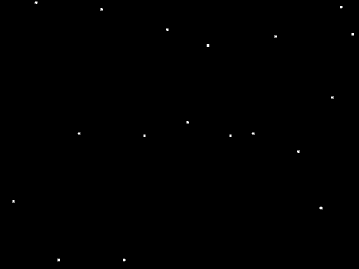 Animation of example stars