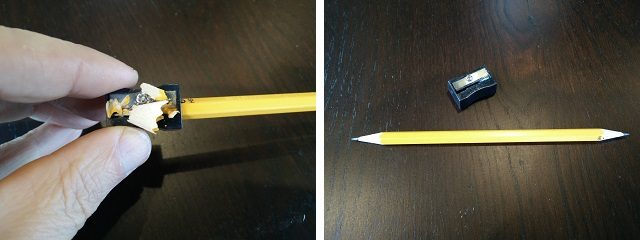 Sharpen pencil