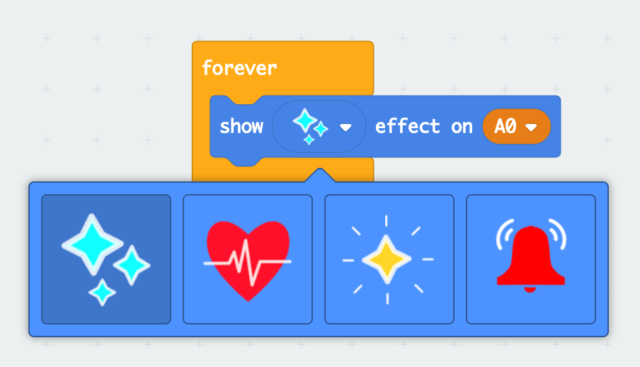 show effect block screenshot