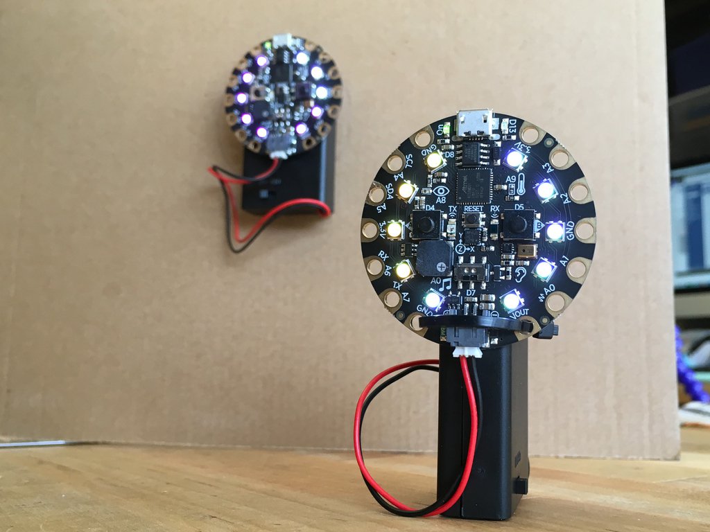 A CircuitPlayground laser tag