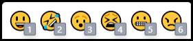 Multiplayer game emojis
