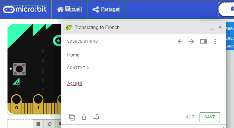 Translate web app