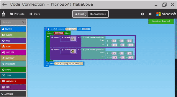 Microsoft Makecode For Minecraft