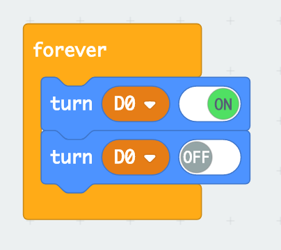 turn ON/OFF block screenshot