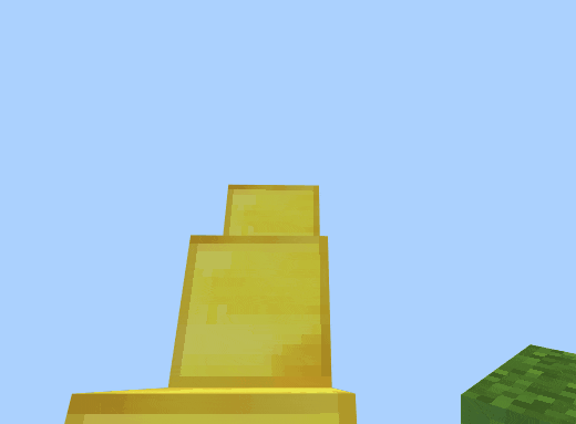 Stairs made of solid gold