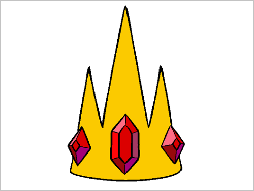 Ice King crown silloute