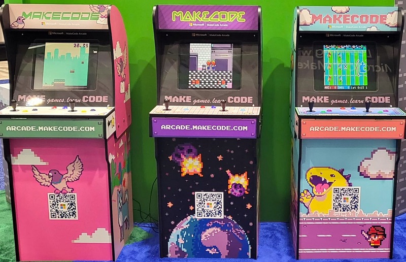 Makecode Arcade consoles