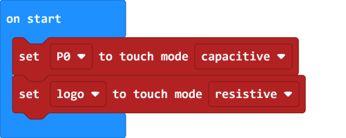 set touch mode block