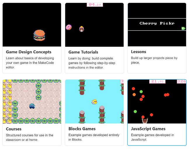 MakeCode Arcade Resources