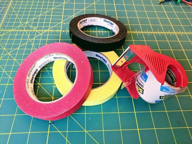 Different types of tape