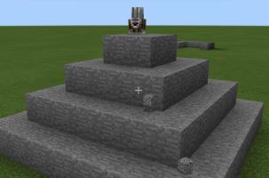 Pyramid of blocks