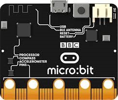 micro:bit front side view