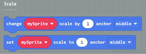 Scale blocks in Toolbox